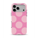 Big Polka Dots, Rosa bubblegum - Tough Cover per iPhone