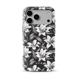 Monochrome Lilies - Tough Cover MagSafe iPhone