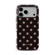 Classic Polka Dots, Nightfall - Shockproof Phone Case - VYIR
