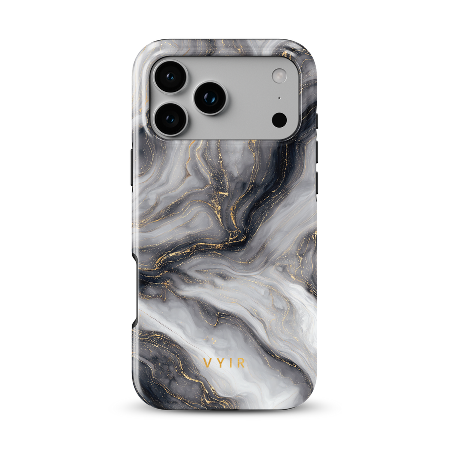 Golden Luxe Nero - Tough MagSafe Cover per cellulare iPhone