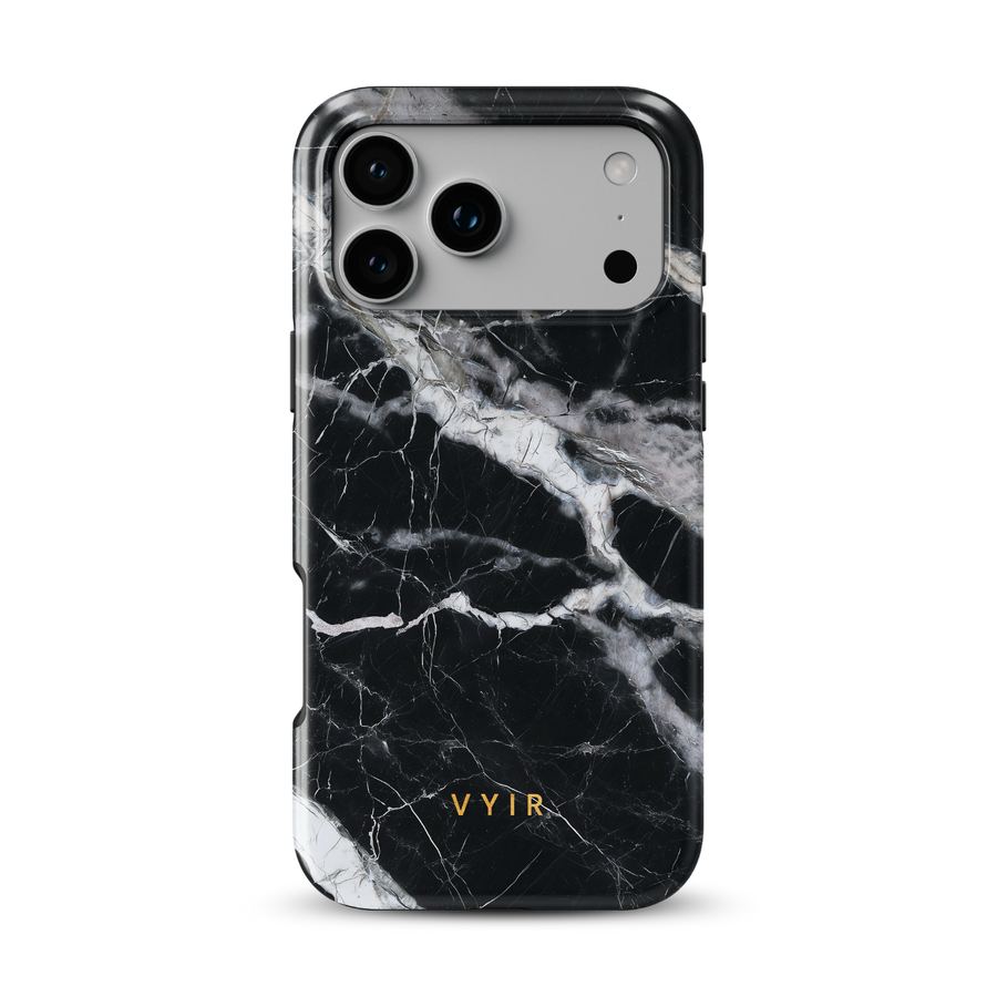 Italian Marble Nero - Tough MagSafe Cover per cellulare iPhone