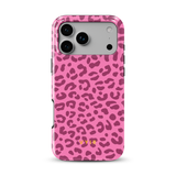 Leopard Elegance Rosa - Tough Cover MagSafe per iPhone
