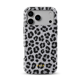 Luxe Leopard Silver - Tough Cover MagSafe per iPhone