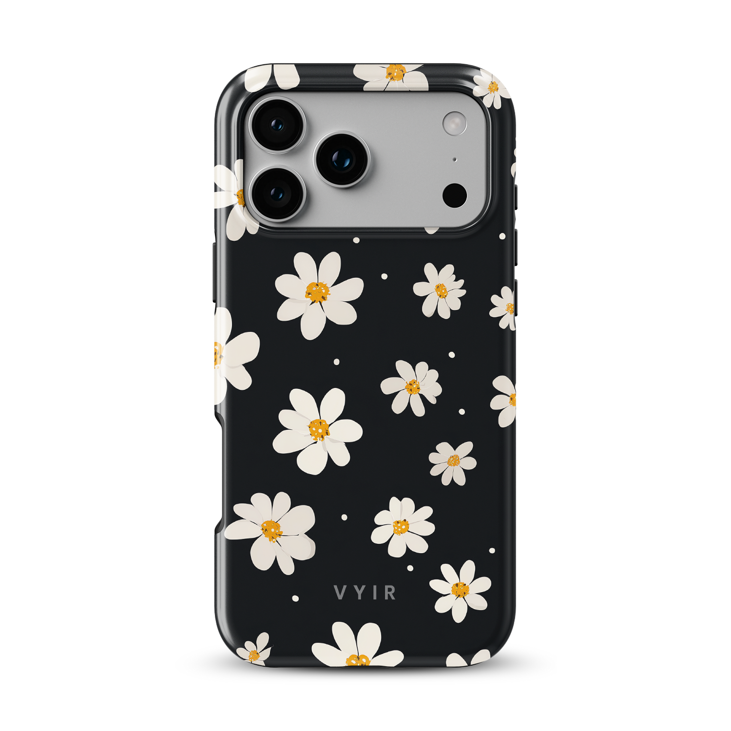 Daisy Dot Night - Shockproof Phone Case - VYIR