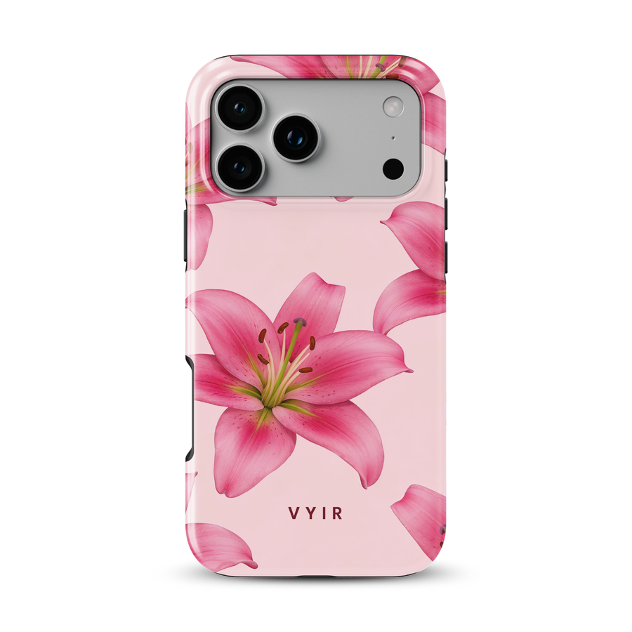 Pink Lily Bloom - Tough Cover per cellulare