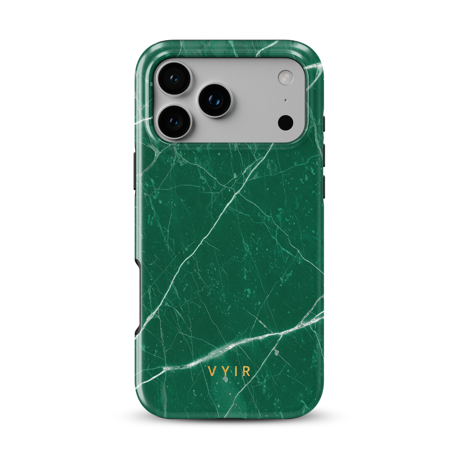 Pure Marble Green - Shockproof Phone Case - VYIR
