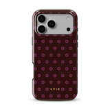 VYIR Signature Flowers, Borgogna - Tough Cover MagSafe per iPhone