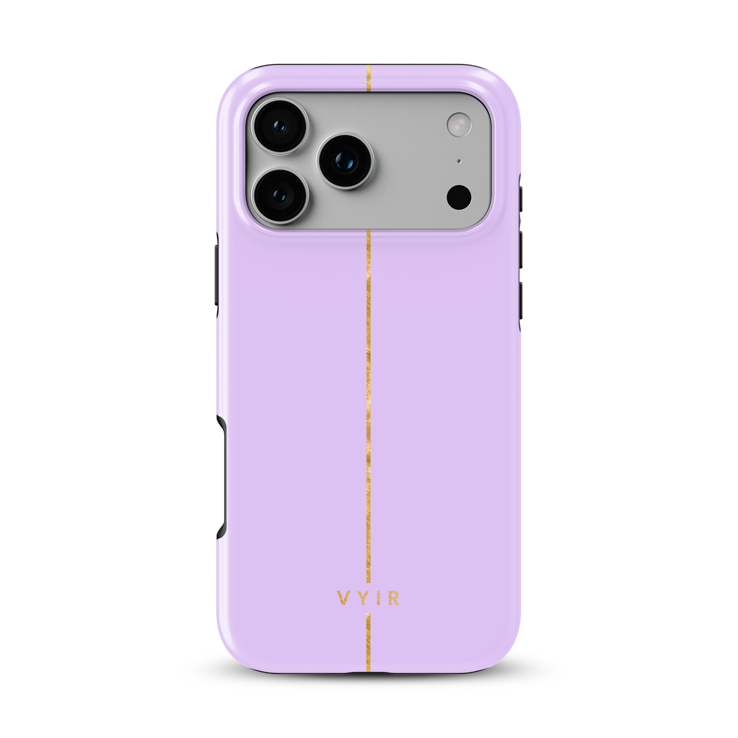 VYIR Signature Golden Line, Lavender Purple - Shockproof Phone Case - VYIR