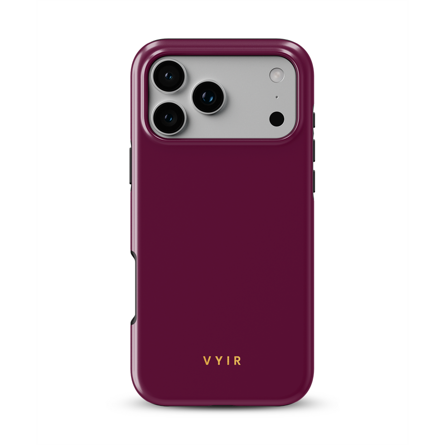 VYIR Signature Solid Colors, Bordeaux - Tough Cover per cellulare