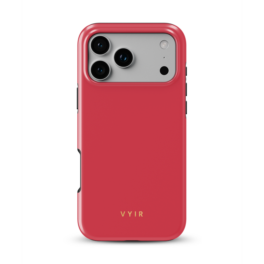 VYIR Signature Solid Colors, Rosso - Tough Cover MagSafe per iPhone