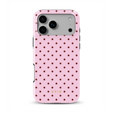 Tiny Polka Dots, Rosa confetto - Tough Cover MagSafe per iPhone