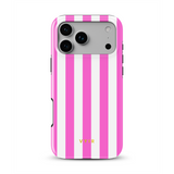 Vertical Stripes, Fashion Pink - Tough Cover MagSafe per iPhone