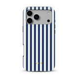 Vertical Stripes, Old Money Blue - Tough Cover MagSafe per iPhone