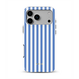 Vertical Stripes, Blu parigino - Tough Cover MagSafe per iPhone