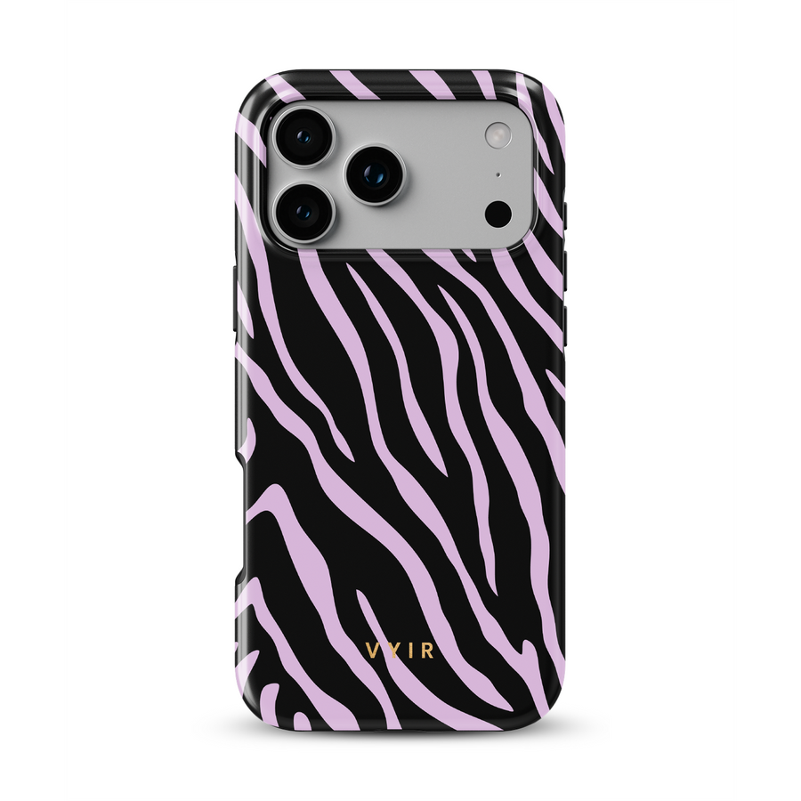 Zebra Luxe, Viola chiaro - Tough Cover per cellulare
