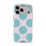 Big Polka Dots, Zucchero filato - Tough Cover per iPhone