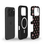 Classic Polka Dots, Nightfall - Shockproof MagSafe iPhone Case - VYIR