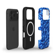 Tortoiseshell, Ocean Blue - Shockproof MagSafe iPhone Case - VYIR